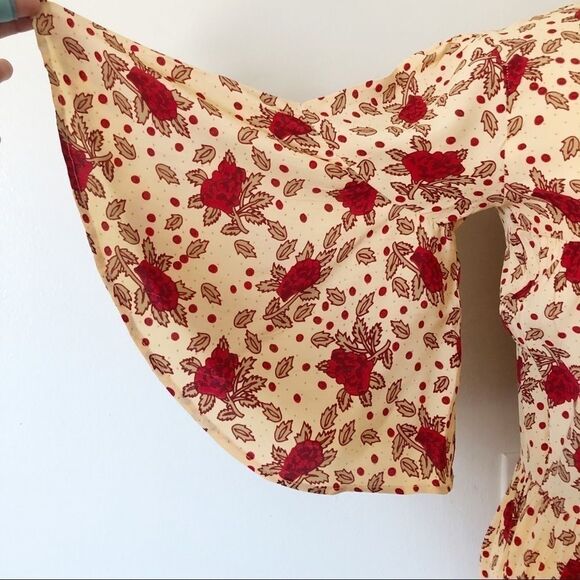 Faithful the Brand Floral Melia Midi Dress NWT - Picture 4 of 9